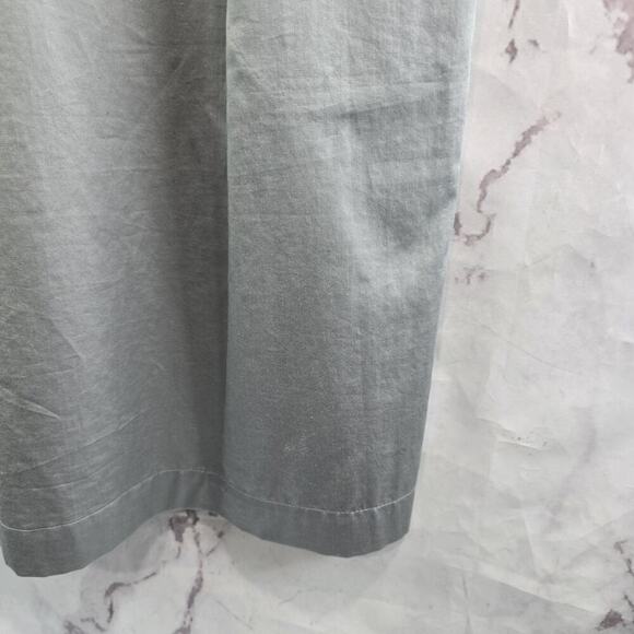 Anthropologie Dress Womens 6 Grey A Line Flower Motif Baraschi A Line Beige - Picture 4 of 11